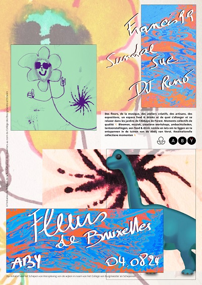 FLEURS DE BRUXELLES affiche A2 LQ