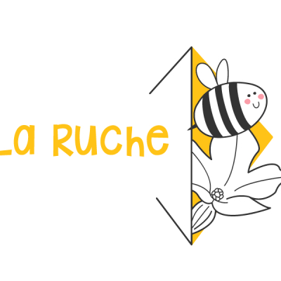 logo de la crèche la ruche